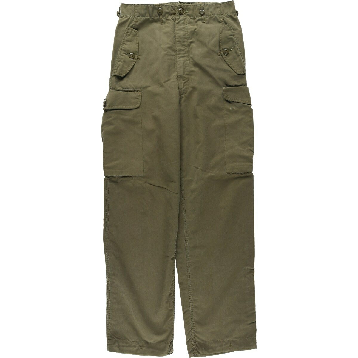 古着 ミリタリー カーゴパンツ レディースL(w30)相当 ヴィンテージ /eaa638847 【中古】 【260503】 カーキ系 春夏秋冬