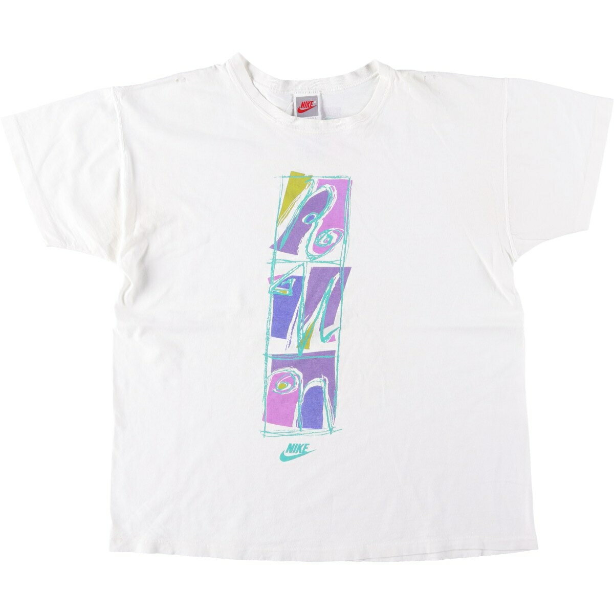 楽天市場】90年代 銀タグ ナイキ usa製 プリントtシャツの通販