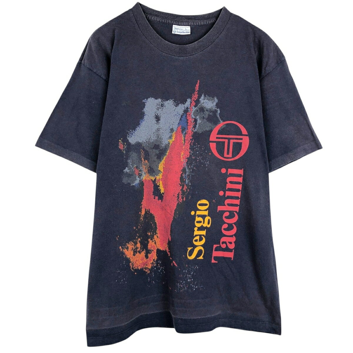 超希少　セルジオタッキーニ　テニスウエア Tシャツ 90'sヴィンテージ　ロゴ 楽天市場】セルジオタッキーニ tシャツの通販