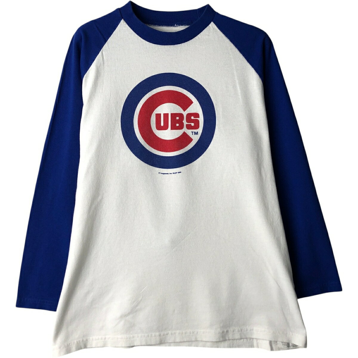 Rakuten - 古着 00'S マジェスティック Majestic MLB CHICAGO CUBS シカゴカブス 七分袖 ラグランTシャツ レディースXL相当 /eaa639352 【中古】 【260502】 【ADEL/アデル】