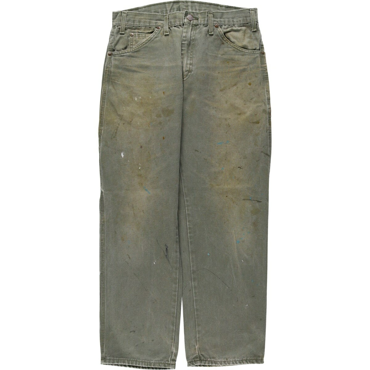 乐天商城 - 古着 ディッキーズ Dickies ダックペインターパンツ メンズw33相当 /eaa639581 【中古】 【260515】