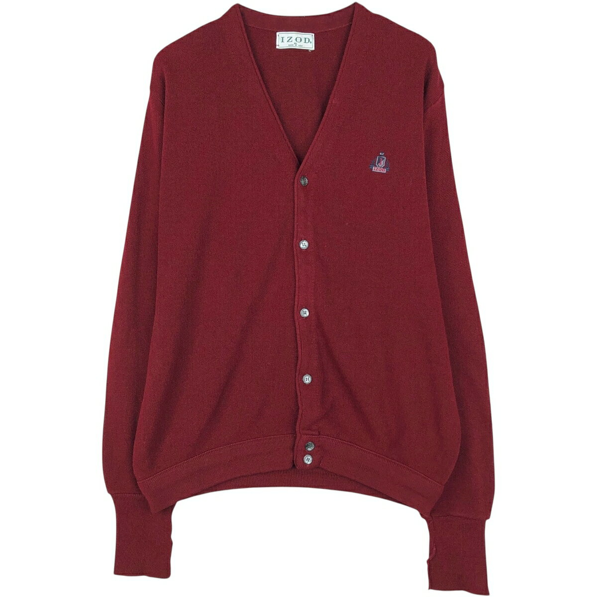 Rakuten - 古着 90'S アイゾッド IZOD アクリルニットカーディガン USA製 メンズXL相当 ヴィンテージ /eaa639600 【中古】 【260601】