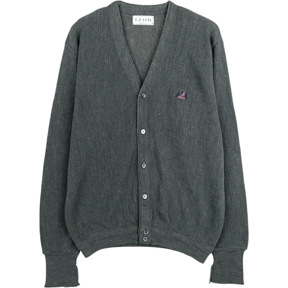 樂天商城 - 古着 90'S アイゾッド IZOD アクリルニットカーディガン USA製 メンズL相当 ヴィンテージ /eaa639601 【中古】 【260601】