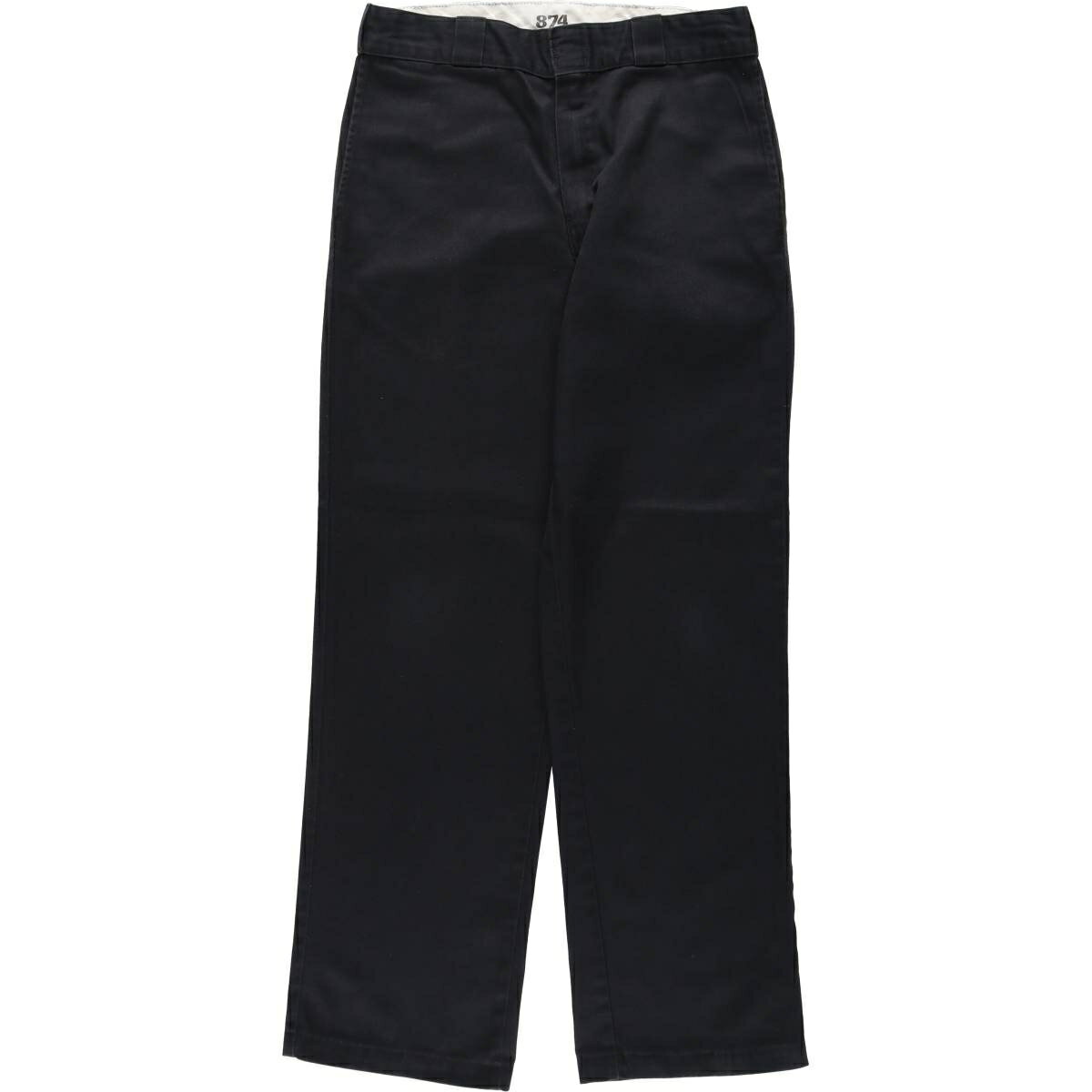 乐天商城 - 古着 ディッキーズ Dickies 874 Orignal Fit ワークパンツ メンズw32相当 ジッパーフライ /eaa639779 【中古】 【260508】 ブラック系 春夏秋冬