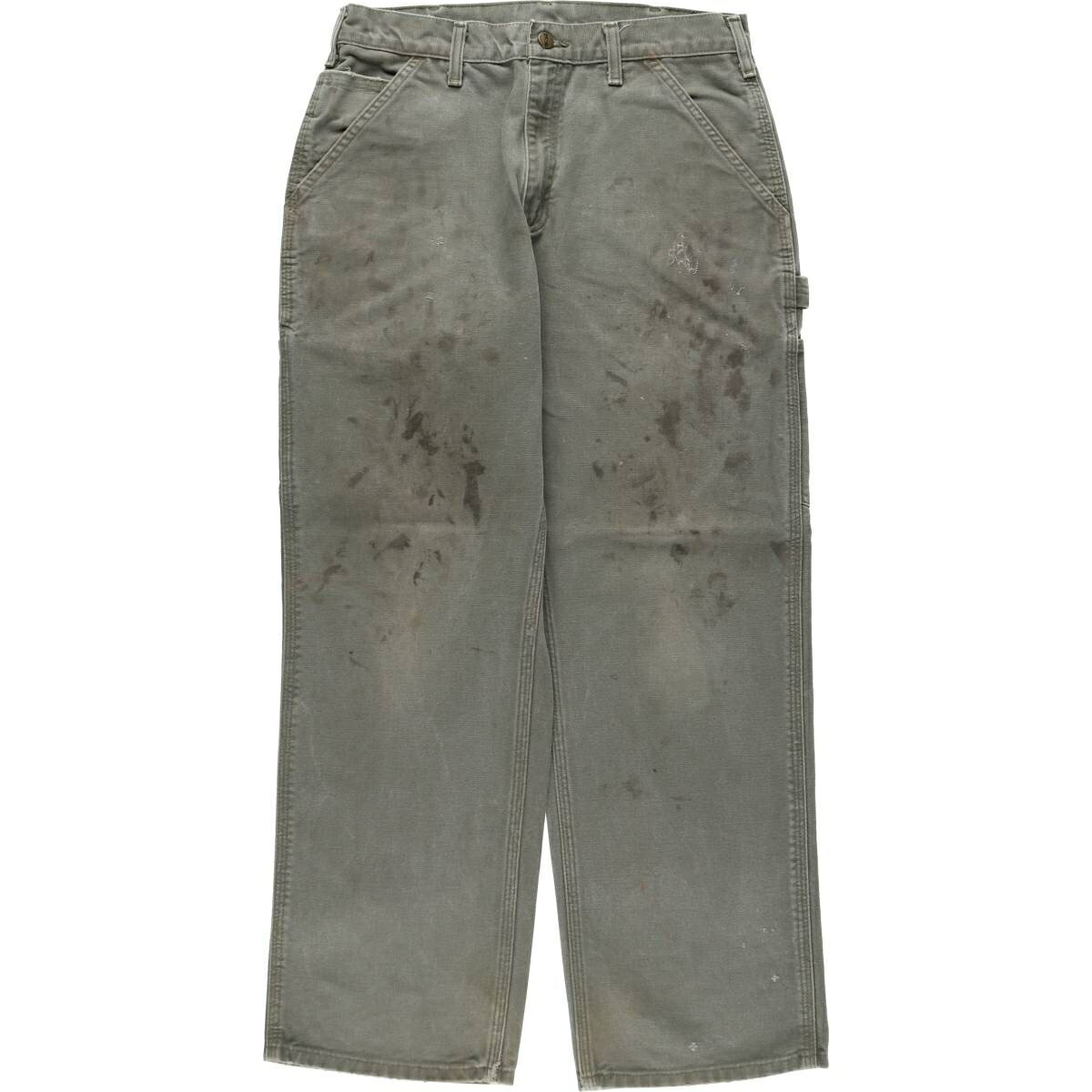 樂天商城 - 古着 カーハート Carhartt Dungaree Fit ダックペインターパンツ メンズw32相当 /eaa639957 【中古】 【260508】 カーキ系 春夏秋冬