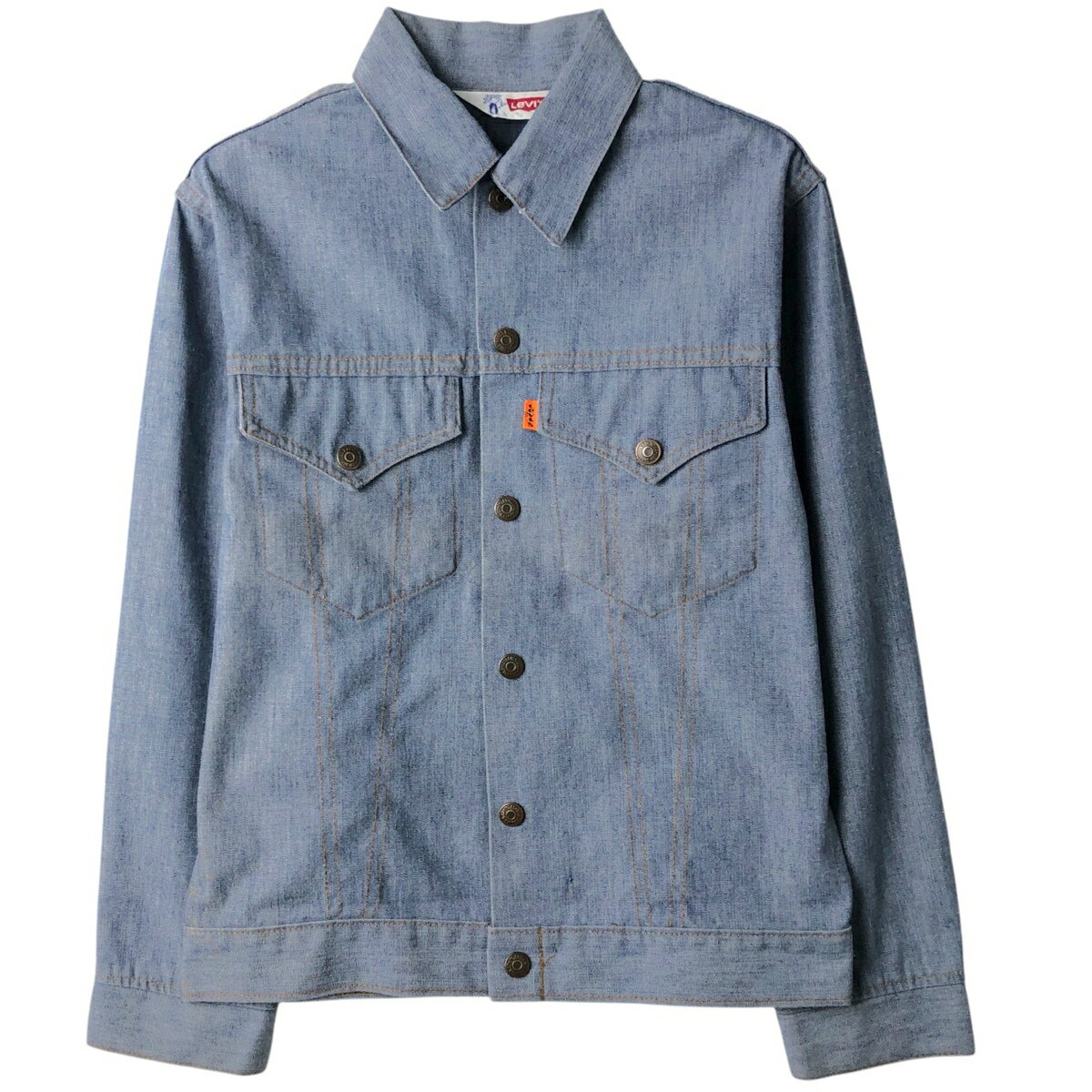 古着 70'S リーバイス Levi's オレンジタブ コットンジャケット レディースS相当 ヴィンテージ /eaa640171 【中古】 【260502】 【ADEL/アデル】