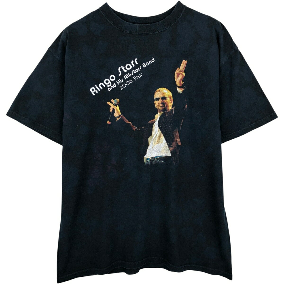 古着 00'S アンビル Anvil RINGO STARR リンゴスター バンドTシャツ バンT メンズL相当 /eaa640413 【中古】 【260508】 ブラック系 春夏秋
