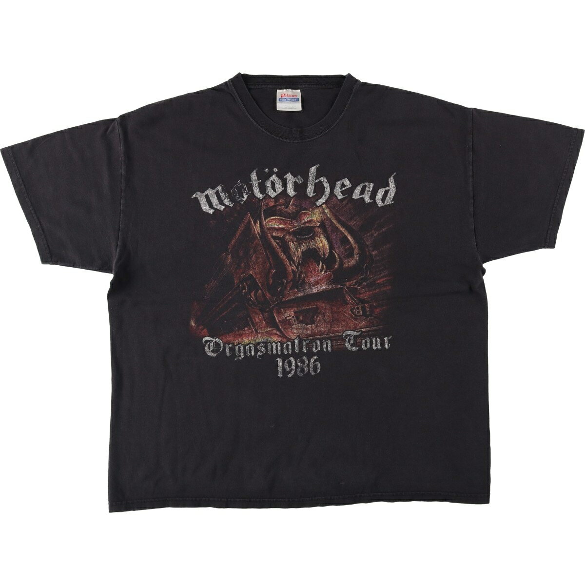 乐天商城 - 古着 ヘインズ Hanes HEAVYWEIGHT Motorhead モーターヘッド バンドTシャツ バンT メンズXL相当 /eaa640423 【中古】 【260507】