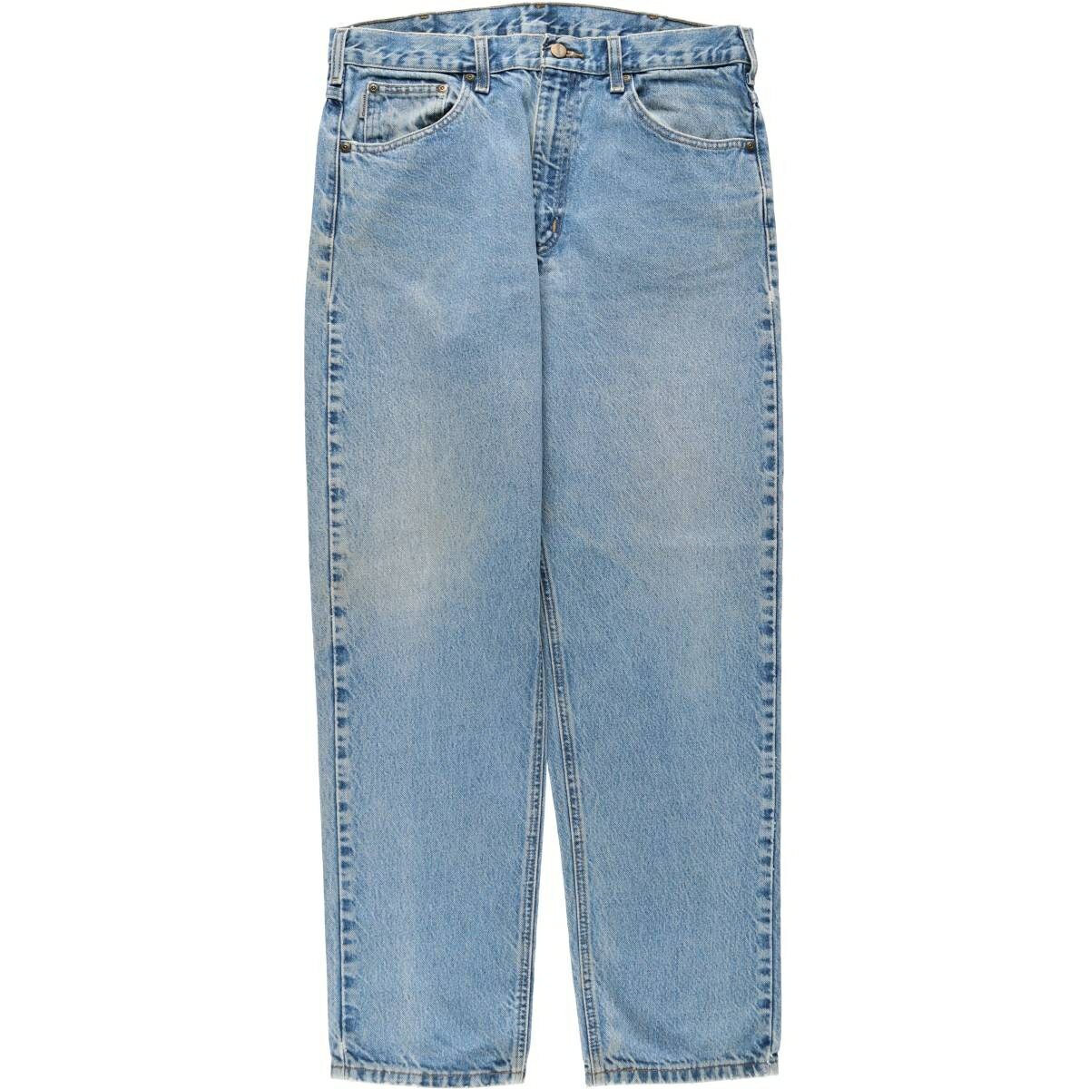 Rakuten - 古着 カーハート Carhartt ロゴパッチ テーパードデニムパンツ メンズw35相当 /eaa640524 【中古】 【260511】 【DC2605】