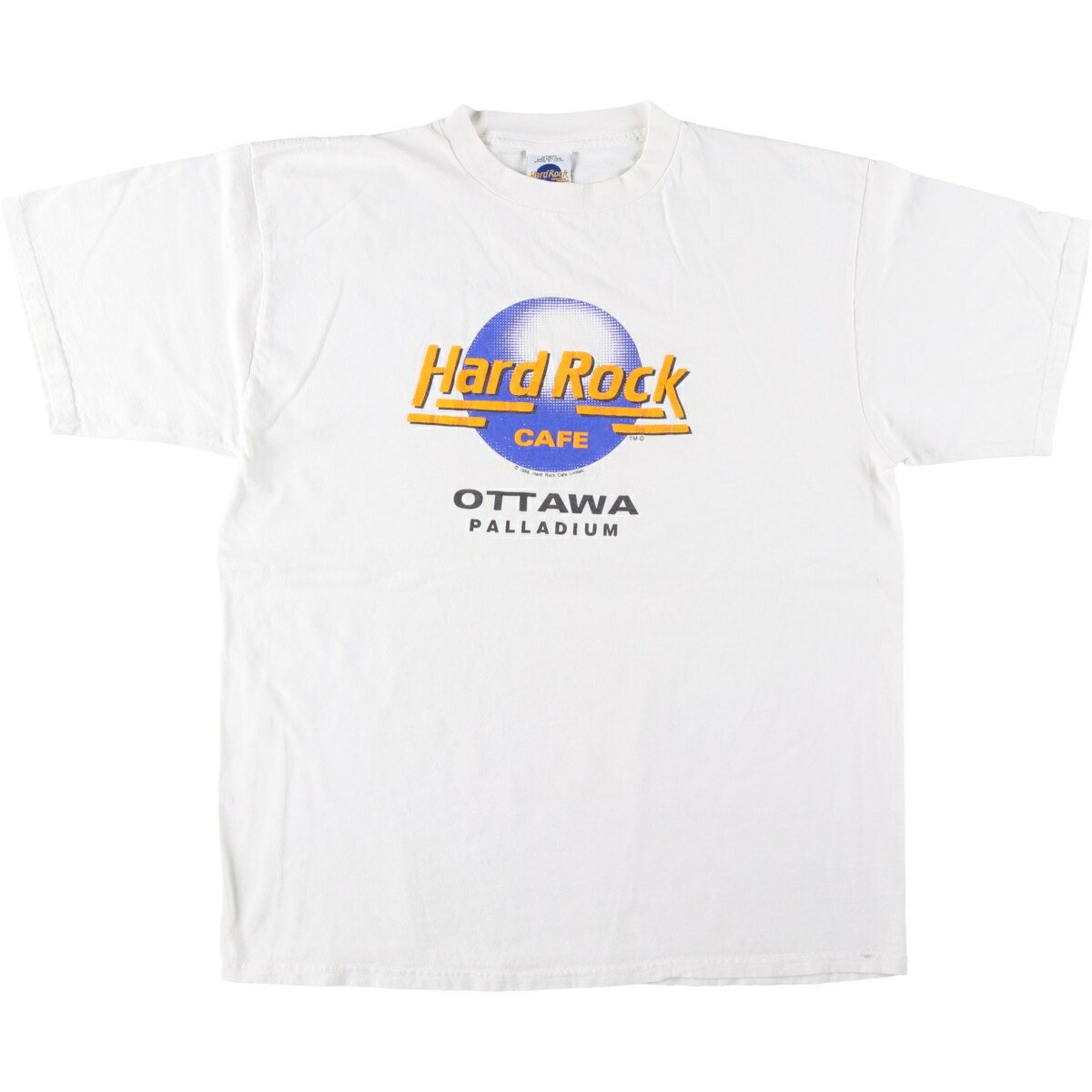 Rakuten - 古着 80'S HARD ROCK CAFE ハードロックカフェ アドバタイジングTシャツ カナダ製 メンズL相当 ヴィンテージ /eaa640860 【中古】 【260509】