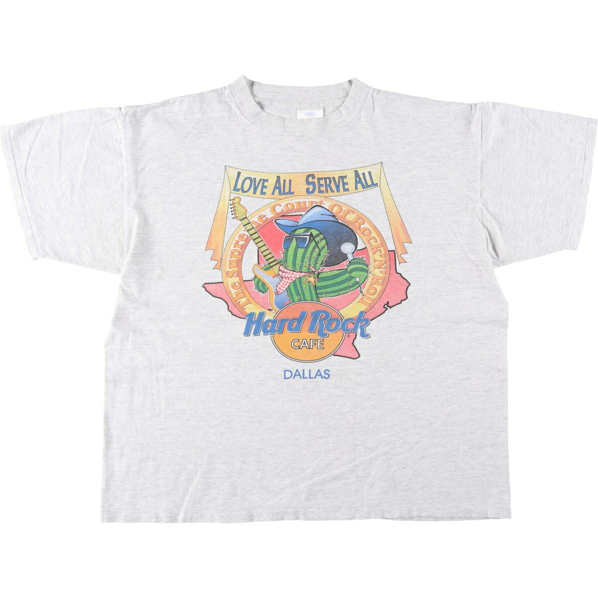 Other - 古着 90'S HARD ROCK CAFE ハードロックカフェ アドバタイジングTシャツ USA製 メンズXL相当 ヴィンテージ /eaa640867 【中古】 【260509】