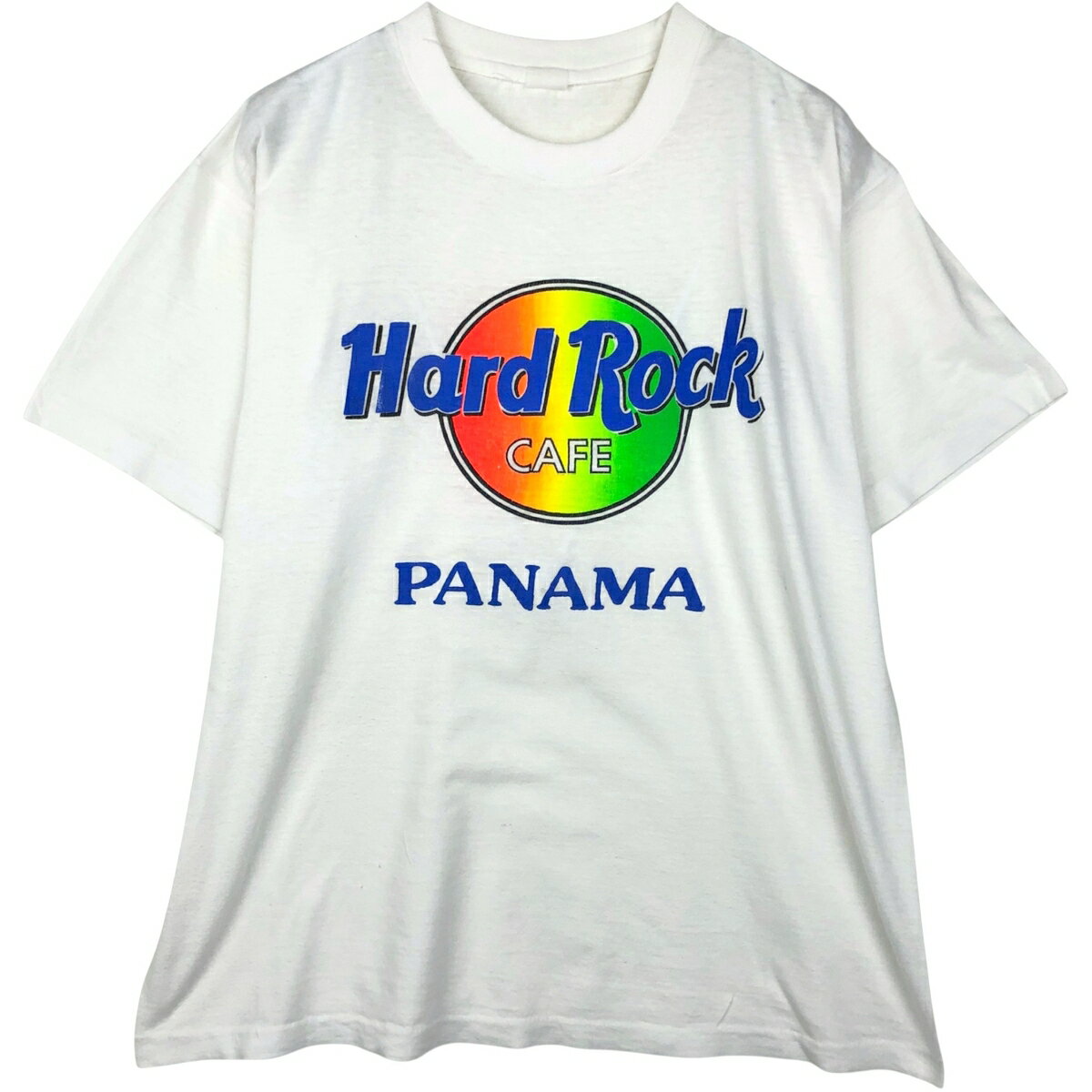 乐天商城 - 古着 ~90'S HARD ROCK CAFE ハードロックカフェ アドバタイジングTシャツ メンズM相当 ヴィンテージ /eaa640879 【中古】 【260510】