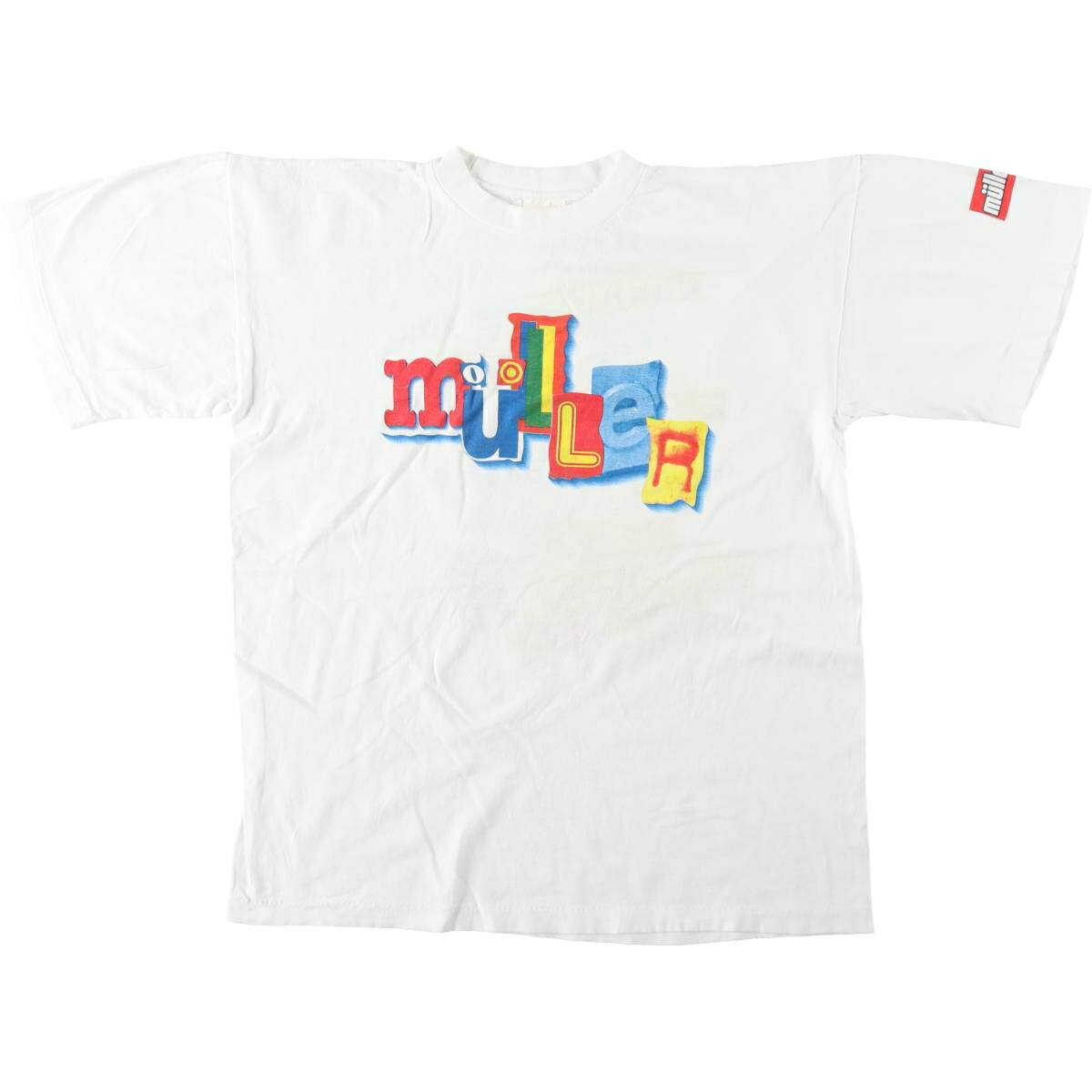 Rakuten - 古着 ~90'S sun M?ller ミュラー アドバタイジングTシャツ メンズL相当 ヴィンテージ /eaa640890 【中古】 【260510】
