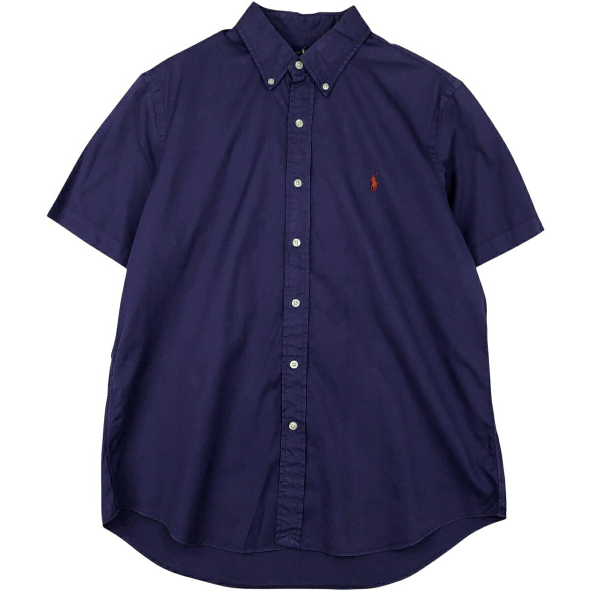 Rakuten - 古着 ラルフローレン Ralph Lauren FEATHER WEIGHT TWILL 半袖 ボタンダウンシャツ メンズL相当 /eaa640943 【中古】 【260502】