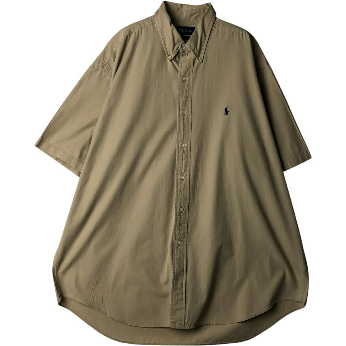 樂天商城 - 古着 ラルフローレン Ralph Lauren BLAKE 半袖 ボタンダウンシャツ メンズXL相当 /eaa641072 【中古】 【260505】