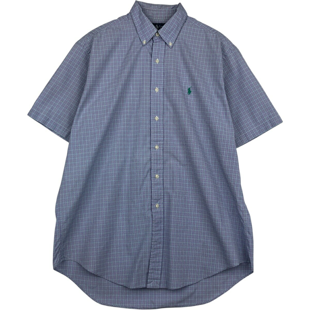 古着 ラルフローレン Ralph Lauren CLASSIC FIT クラシックフィット 半袖 ボタンダ...