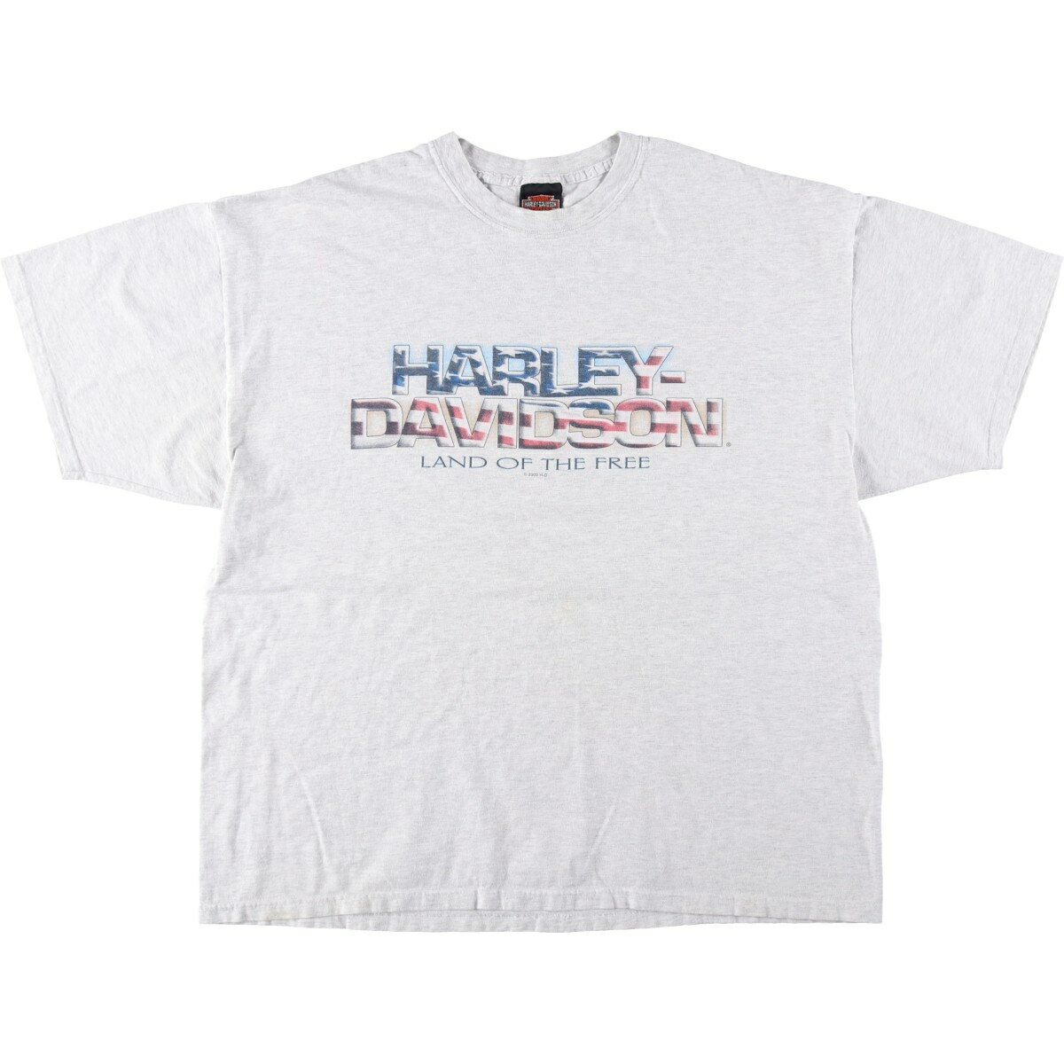 Rakuten - 古着 ハーレーダビッドソン Harley-Davidson 魚柄 モーターサイクル バイクTシャツ USA製 メンズXXL相当 /eaa641364 【中古】 【260508】 ホワイト系 春夏秋