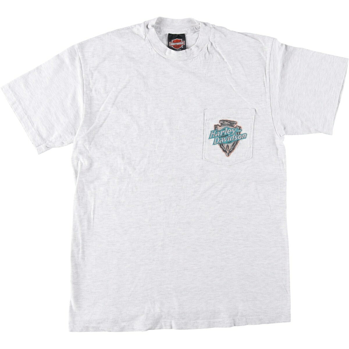古着 ハーレーダビッドソン Harley-Davidson モーターサイクル バイクTシャツ USA製 メンズM相当 /eaa641370 【中古】 【260508】 ホワイト系 春夏秋
