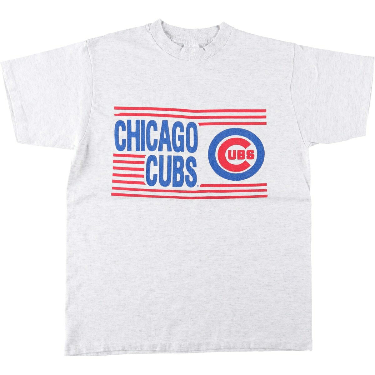 樂天商城 - 古着 80~90'S Lifestyles MLB CHICAGO CUBS シカゴカブス ロゴプリントTシャツ USA製 メンズL相当 ヴィンテージ /eaa641821 【中古】 【260509】