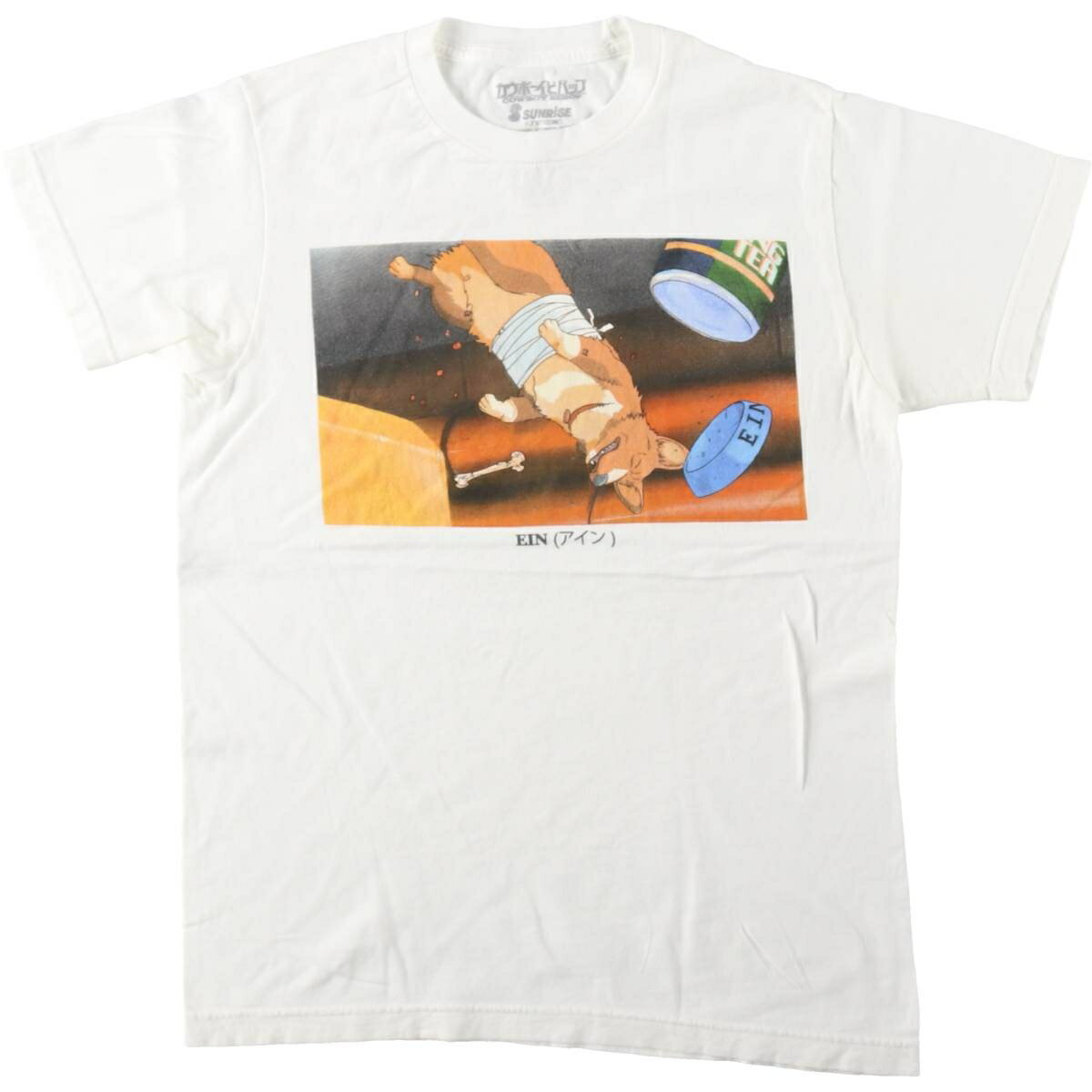 古着 COWBOY BEEBOP カウボーイビバップ アニメ キャラクタープリントTシャツ メンズS ...