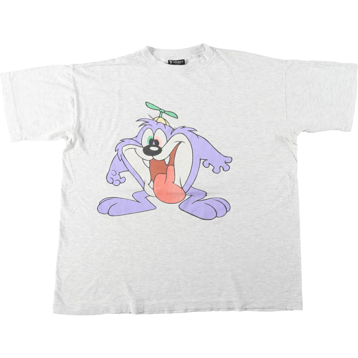 Rakuten - 古着 ~90'S GALAXY BY HARVIC LOONEY TUNES ルーニーテューンズ ディジー デビル キャラクタープリントTシャツ メンズXL相当 ヴィンテージ /eaa641874 【中古】 【260517】 【GR-UN】