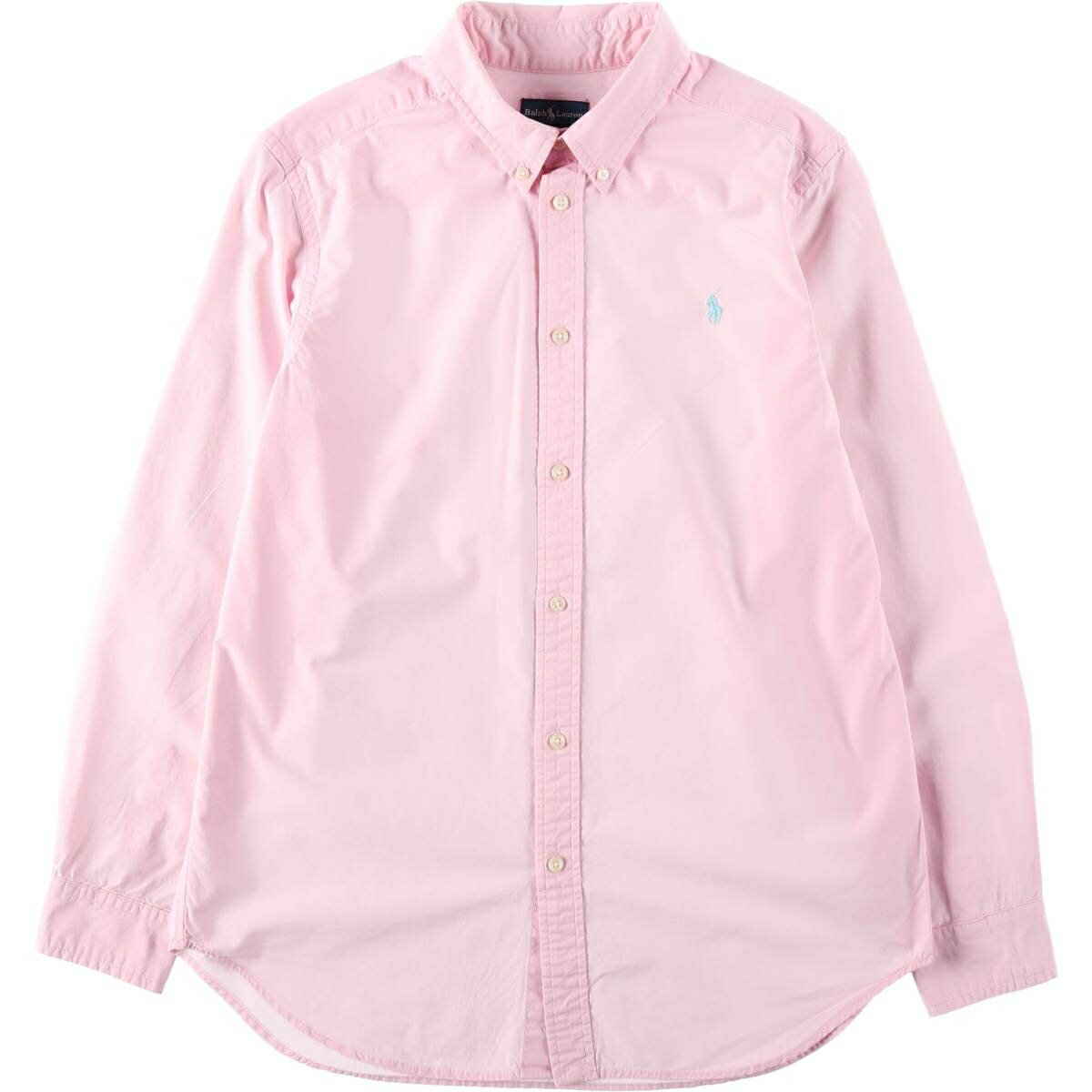 樂天商城 - 古着 ラルフローレン Ralph Lauren 長袖 ボタンダウンシャツ レディースXL相当 /eaa641912 【中古】 【260514】 【ADEL/アデル】