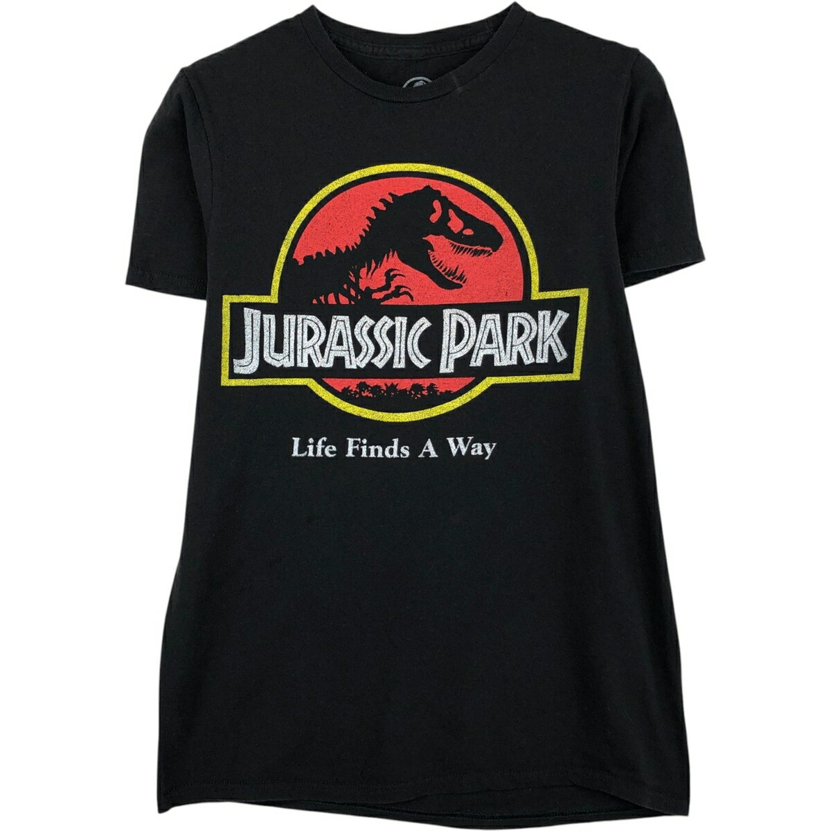 Rakuten - 古着 JURASSIC PARK ジュラシックパーク 映画 ムービーTシャツ レディースS相当 /eaa641940 【中古】 【260511】 【ADEL/アデル】