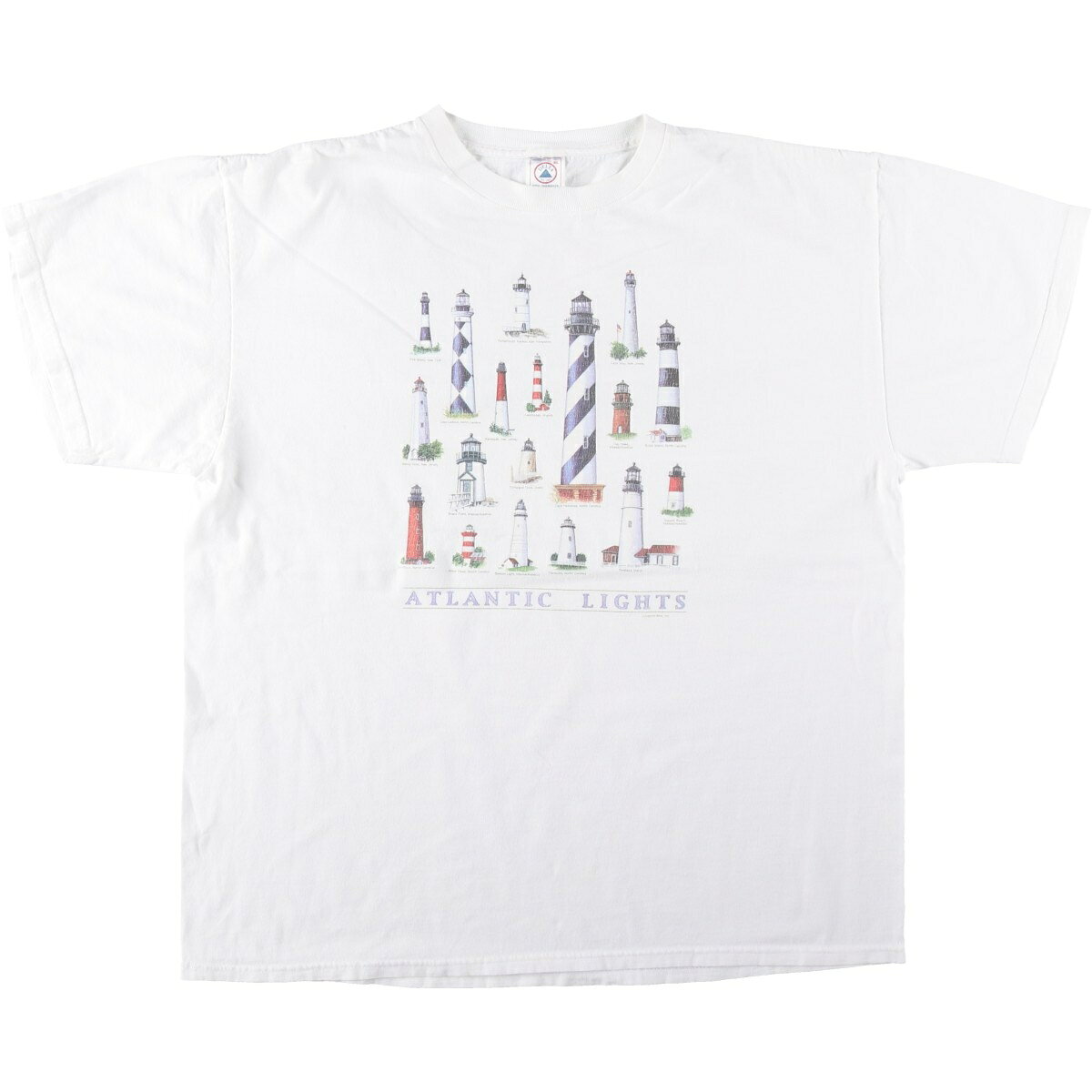 古着 00'S デルタ DELTA PRO WEIGHT プリントTシャツ メンズXL相当 /eaa642206  