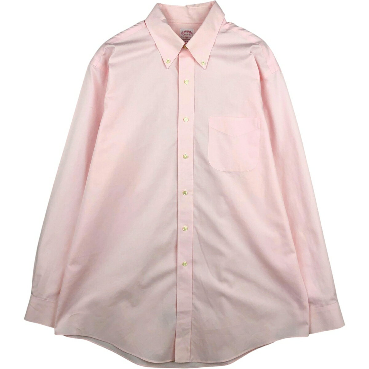 乐天商城 - 古着 ブルックスブラザーズ Brooks Brothers 346 REGULER FIT 長袖 ボタンダウンシャツ メンズL相当 /eaa643357 【中古】 【260516】