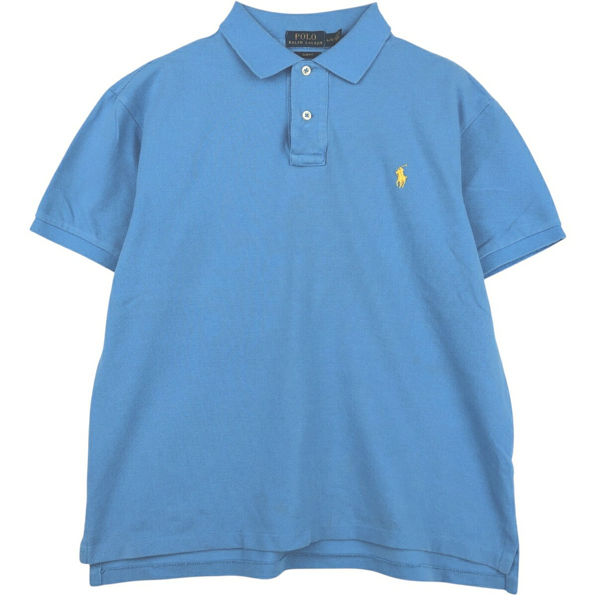樂天商城 - 古着 ラルフローレン Ralph Lauren POLO RALPH LAUREN SLIM FIT 半袖 ポロシャツ メンズL相当 /eaa643533 【中古】 【260511】