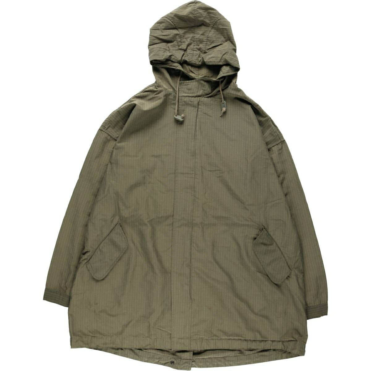 古着 90'S~ エディーバウアー Eddie Bauer M-51タイプ ストライプ柄 モッズコート メンズL相当 ヴィンテージ /eaa643652  
