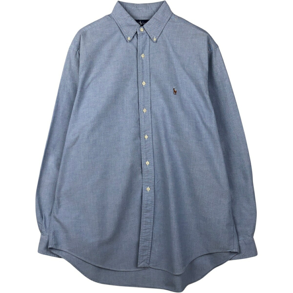 樂天商城 - 古着 ラルフローレン Ralph Lauren 長袖 ボタンダウンシャツ メンズL相当 /eaa643840 【中古】 【260513】