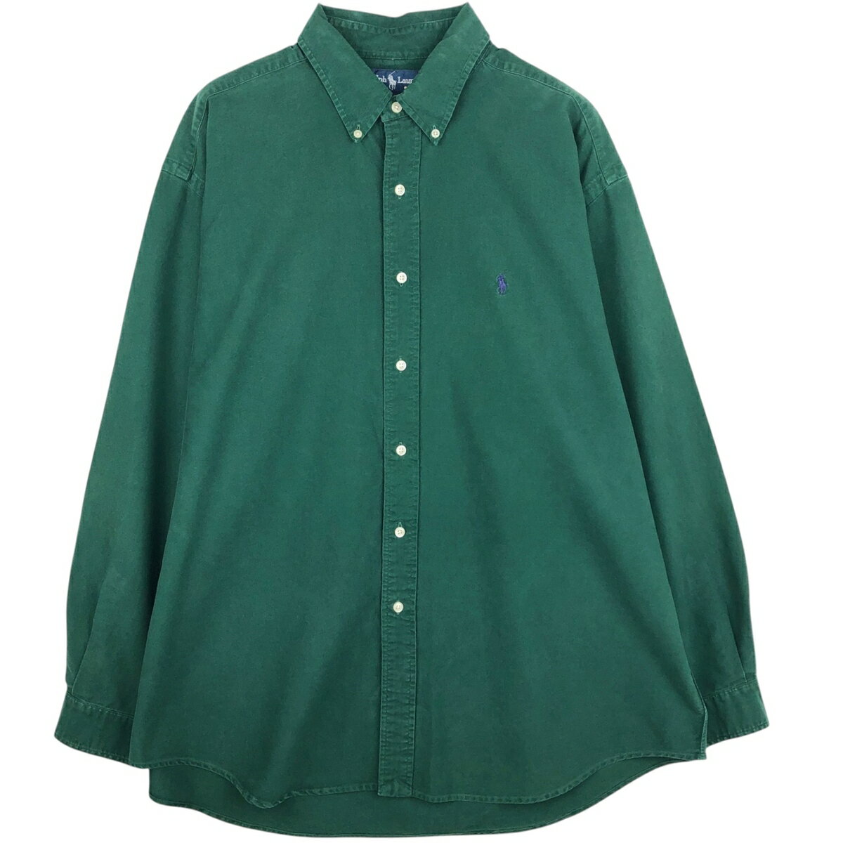 樂天商城 - 古着 ラルフローレン Ralph Lauren BLAKE 長袖 ボタンダウンシャツ メンズXL相当 /eaa643850 【中古】 【260516】