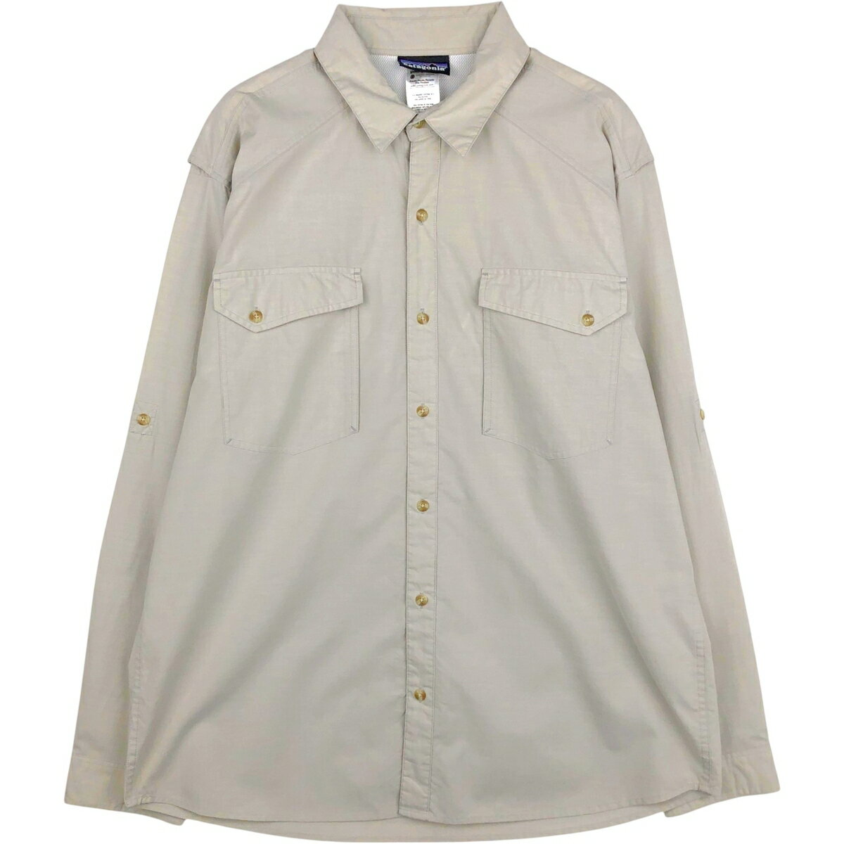 古着 パタゴニア Patagonia 52230SP12 スリック カーム シャツ 長袖 フィッシン ...