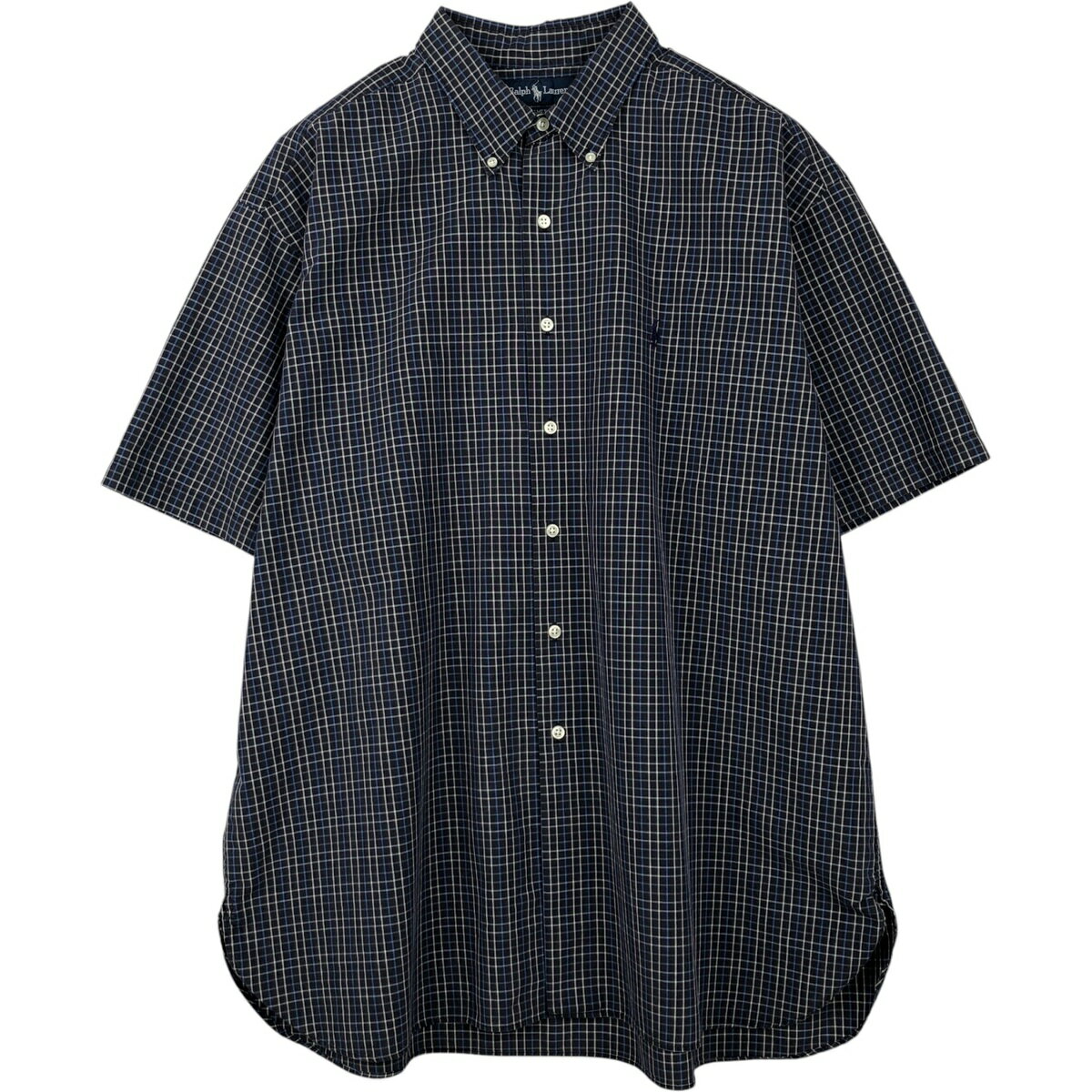 Rakuten - 古着 ラルフローレン Ralph Lauren MCMEEL 半袖 ボタンダウン チェックシャツ メンズXXL相当 /eaa643916 【中古】 【260513】