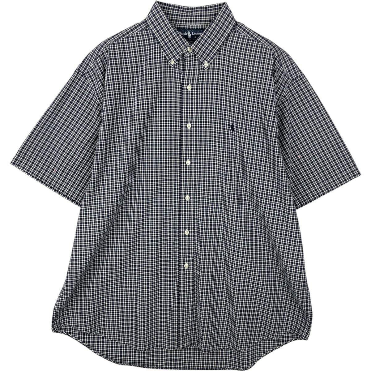 Rakuten - 古着 ラルフローレン Ralph Lauren BLAKE 半袖 ボタンダウン チェックシャツ メンズXL相当 /eaa643929 【中古】 【260513】