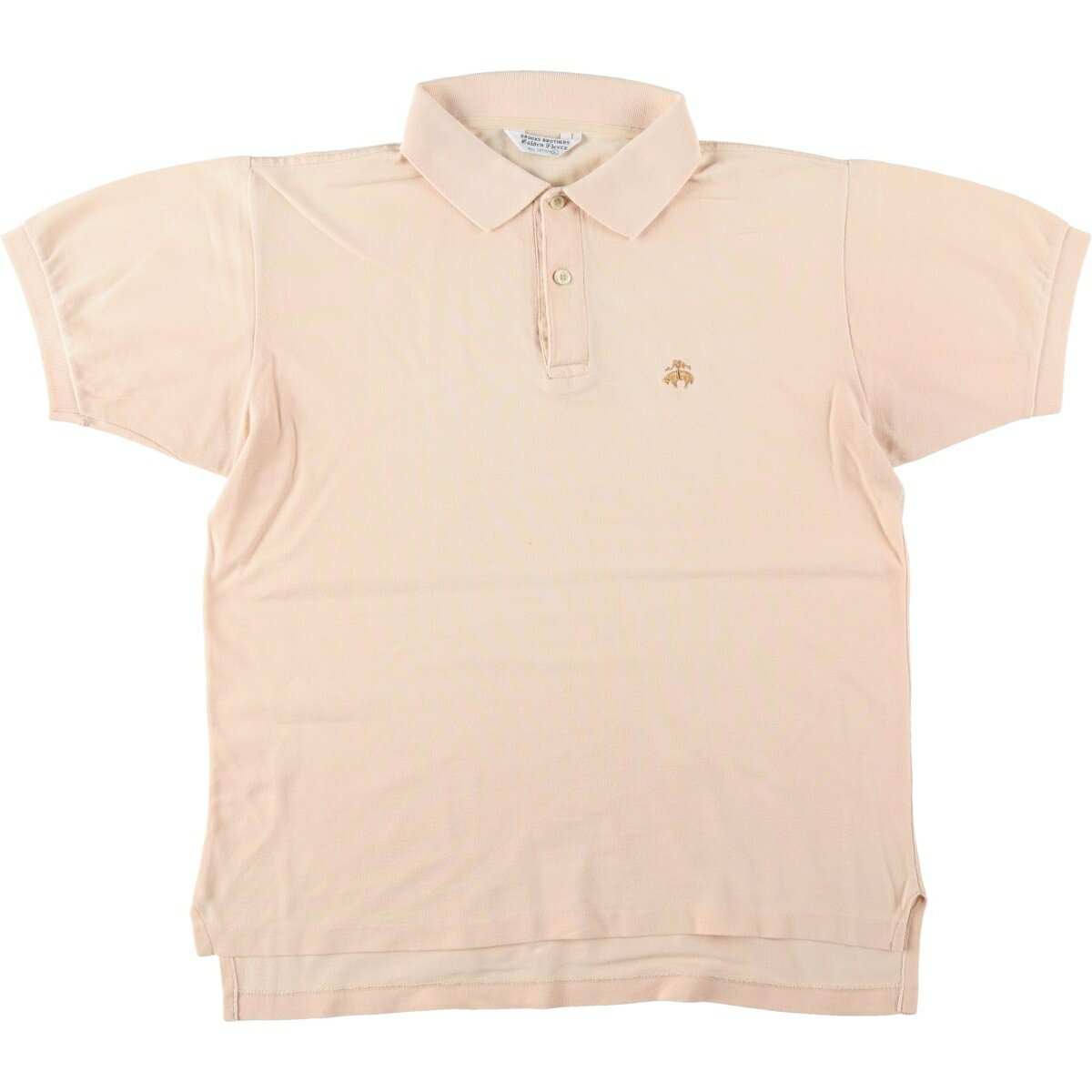 古着 ブルックスブラザーズ Brooks Brothers Golden Fleece 半袖 ポロシャツ メンズL相当 /eaa644222 【中古】 【260511】 ベージュ系 春夏秋