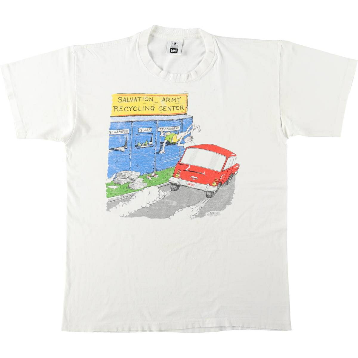 乐天商城 - 古着 90'S リー Lee プリントTシャツ USA製 メンズL相当 ヴィンテージ /eaa644556 【中古】 【260530】