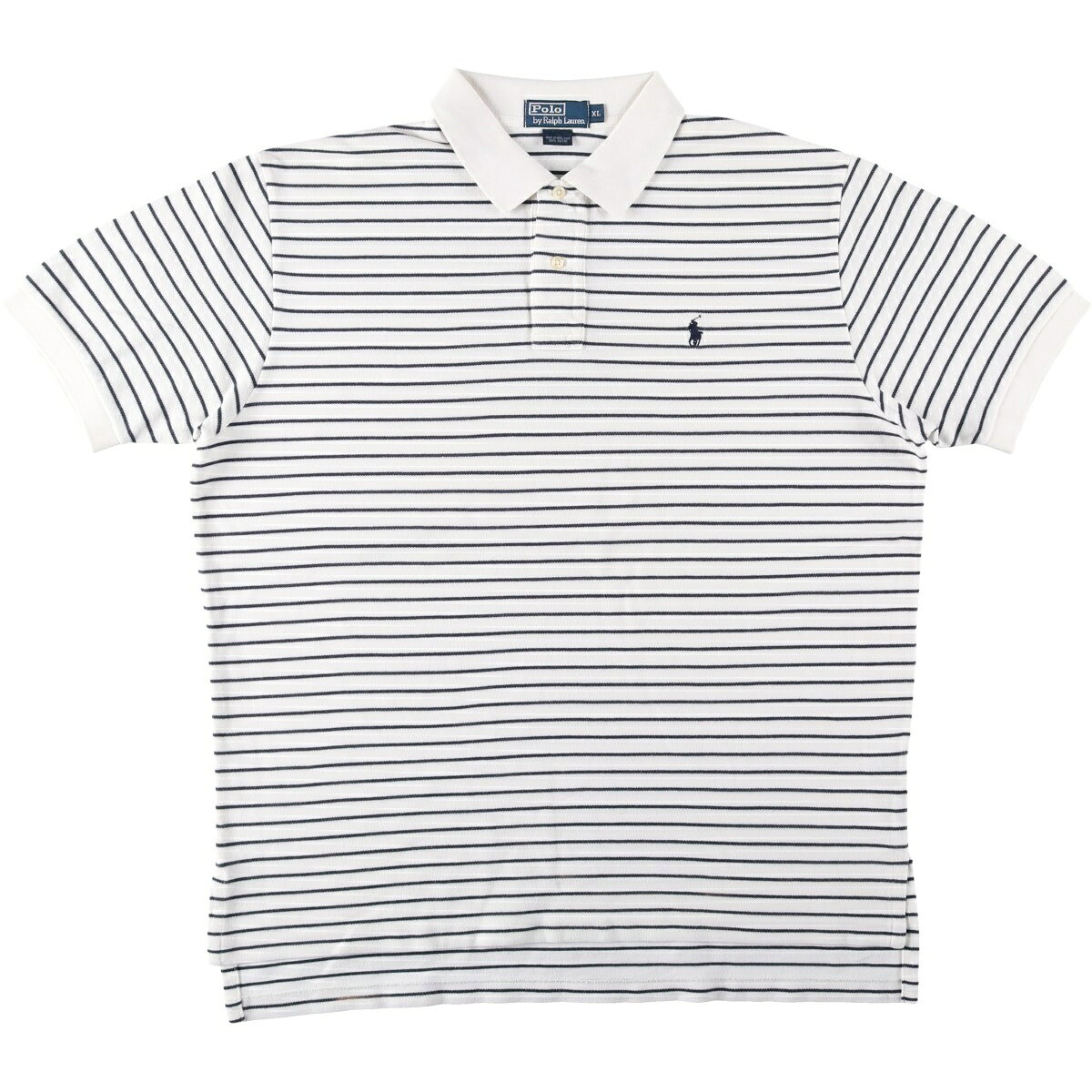 古着 ラルフローレン Ralph Lauren POLO by Ralph Lauren 半袖 ボーダー ポロシャツ メンズXL相当 /eaa644660 【中古】 【260512】 【SS2609_10】