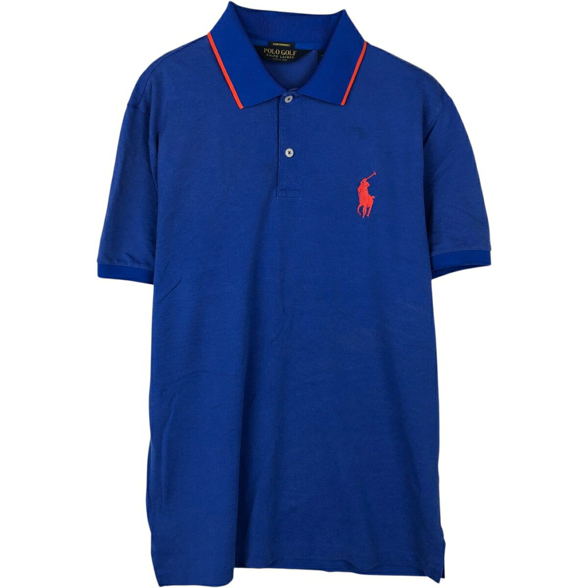 古着 ラルフローレン Ralph Lauren POLO GOLF ポロゴルフ ビッグポニー 半袖 ポロシャツ メンズM相当 /eaa644722 【中古】 【260524】