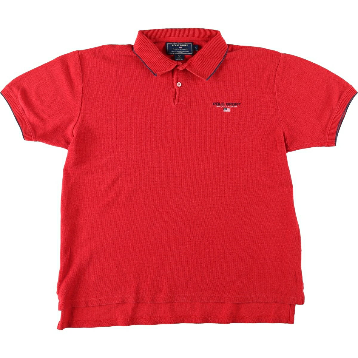 Rakuten - 古着 ~00'S ラルフローレン Ralph Lauren POLO SPORT ポロスポーツ 半袖 ポロシャツ メンズL相当 /eaa644751 【中古】 【260517】