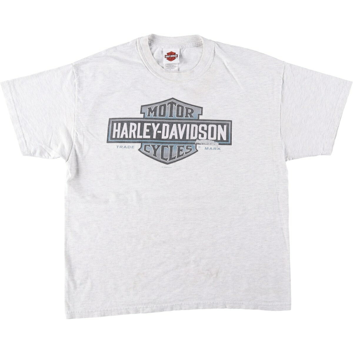 乐天商城 - 古着 00'S ハーレーダビッドソン Harley-Davidson トライバル モーターサイクル バイクTシャツ USA製 メンズL相当 /eaa645142 【中古】 【260515】