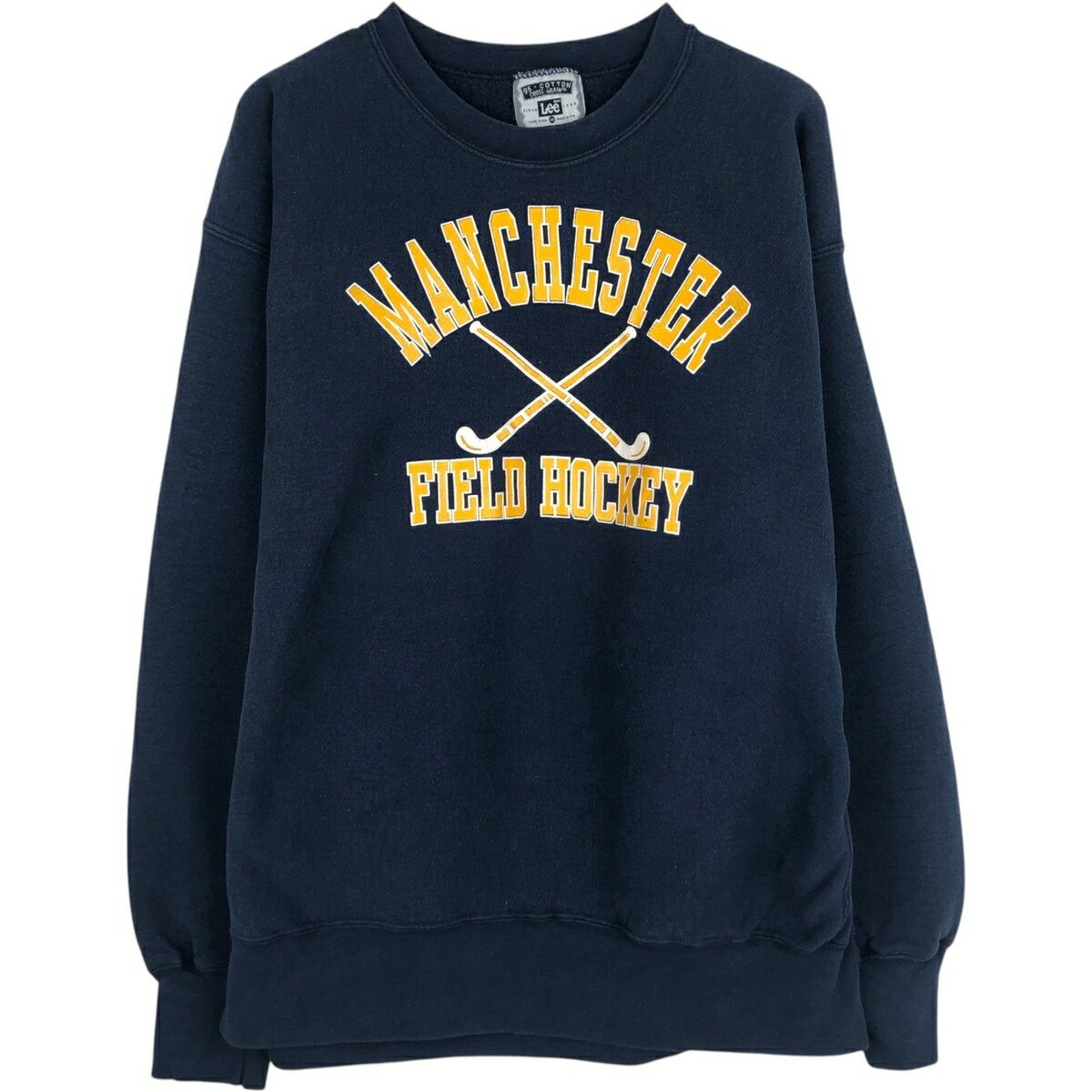 樂天商城 - 古着 90'S リー Lee 95 COTTON 3連プリント カレッジスウェットシャツ トレーナー USA製 メンズXXL相当 ヴィンテージ /eaa645199 【中古】 【260517】