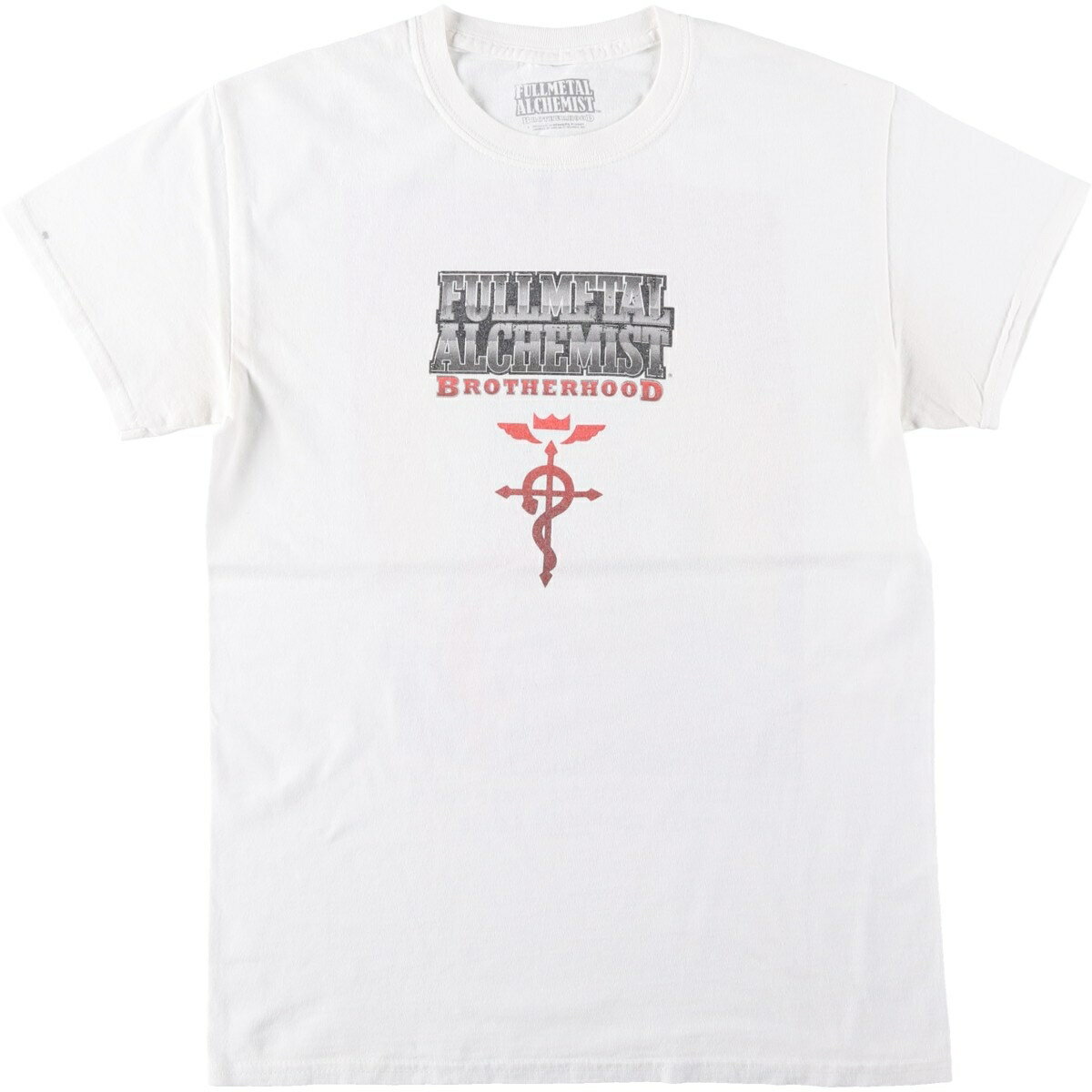 Rakuten - 古着 FULLMETAL ALCHEMIST 鋼の錬金術師 アニメ キャラクタープリントTシャツ メンズS相当 /eaa645584 【中古】 【260530】