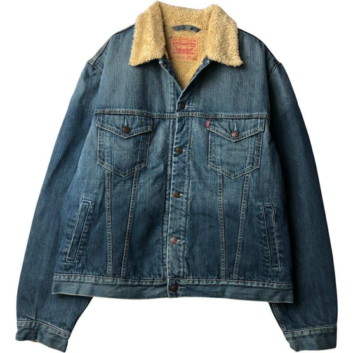 LEVI'S ボアライニング デニムジャケット L 楽天市場】リーバイス ボアジャケットの通販
