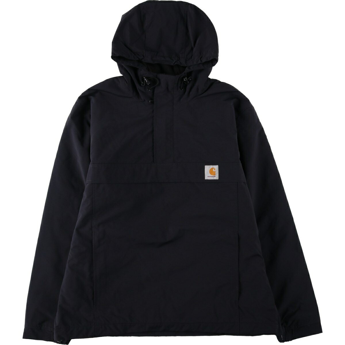 古着 カーハート Carhartt WORK IN PROGRESS フード付き ハーフジップ 中綿ジャケット パファージャケット メンズXL相当 /eaa645725  
