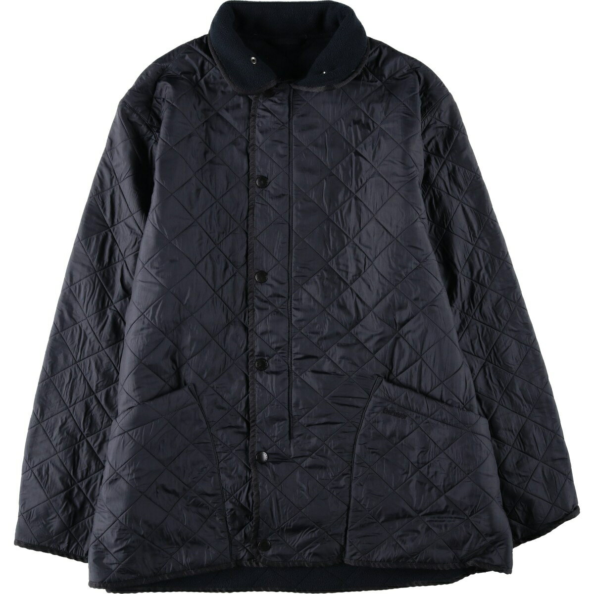 Rakuten - 古着 バブアー Barbour MICROFIBRE POLARQUILT LONG キルティングジャケット パファージャケット メンズXL相当 /eaa645732 【中古】 【260521】