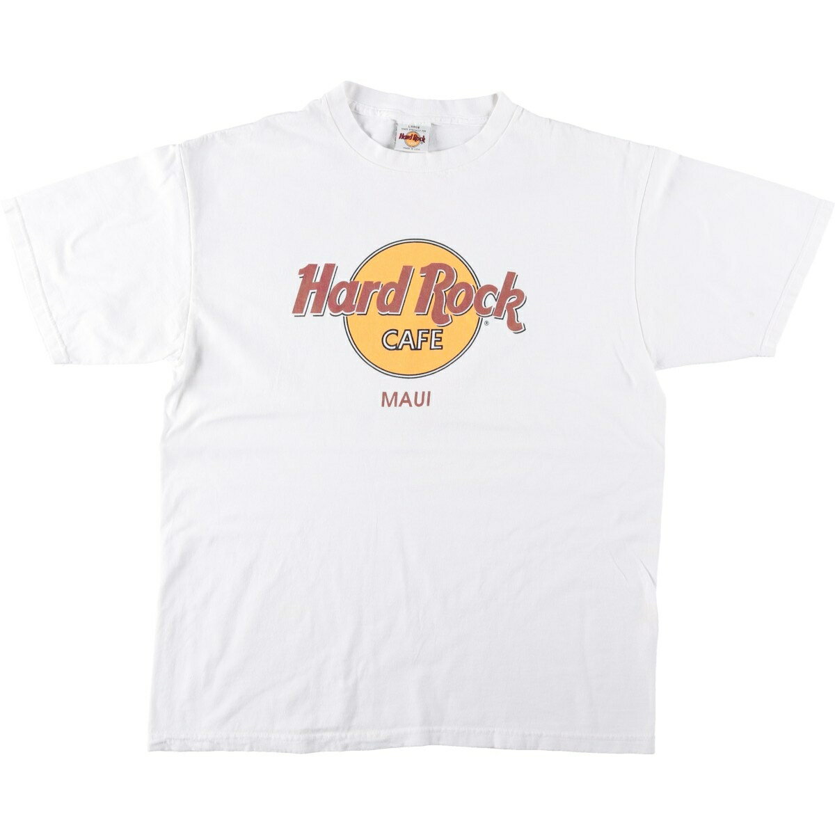 Rakuten - 古着 HARD ROCK CAFE ハードロックカフェ アドバタイジングTシャツ USA製 メンズL相当 /eaa645865 【中古】 【260518】