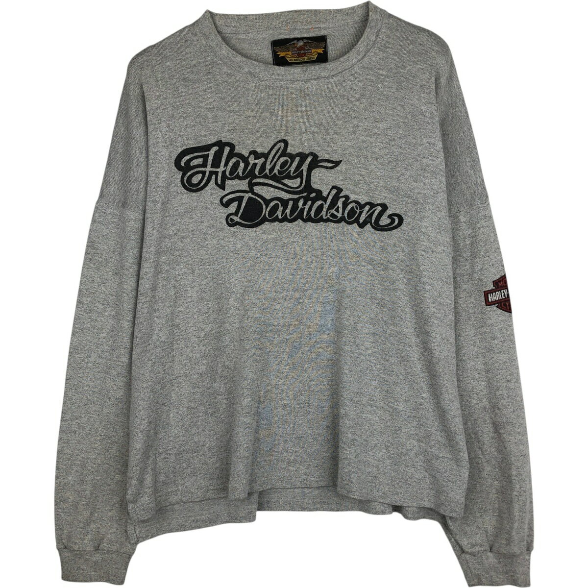 樂天商城 - 古着 ハーレーダビッドソン Harley-Davidson ロングTシャツ ロンT メンズXXL相当 /eaa646005 【中古】 【260516】 グレー系 春夏秋