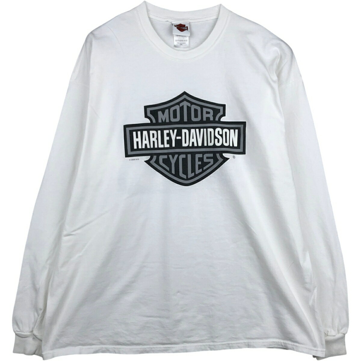 楽天市場】ハーレーダビッドソン ロンt（カラーホワイト）（Tシャツ